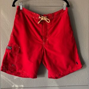 Polo Ralph Lauren | Men’s Swim Trunks | Red | Large